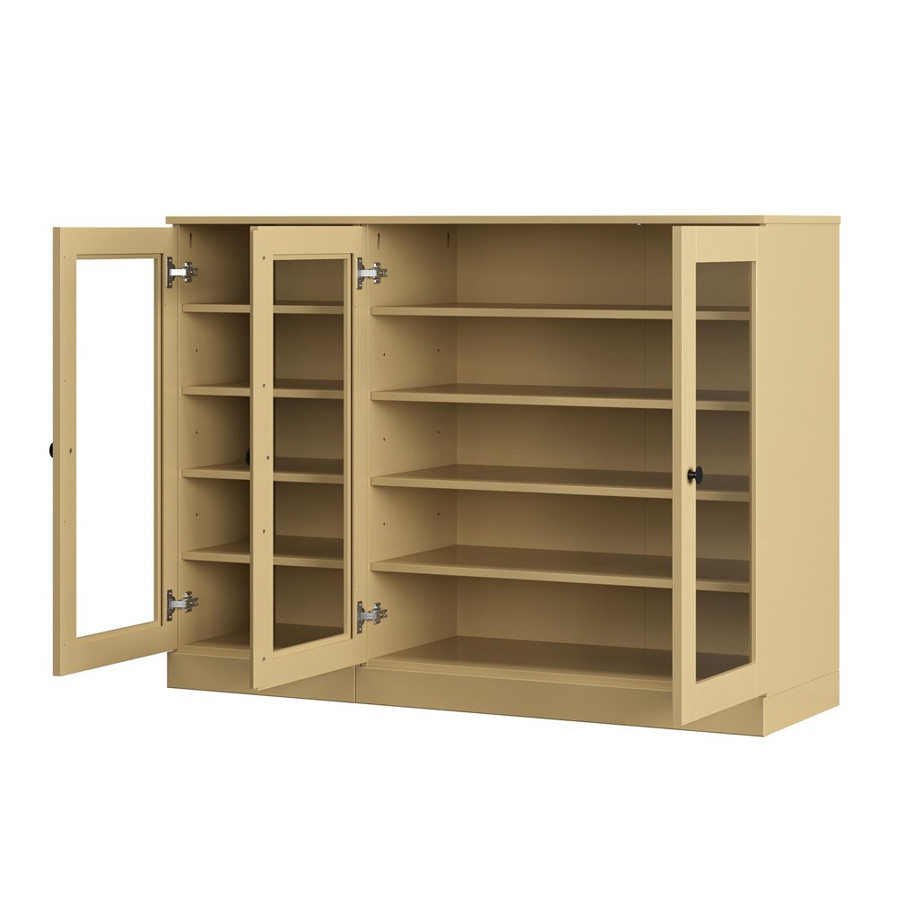 Yellow 30 Solid WoodShoe Storage Cabinet — view 2