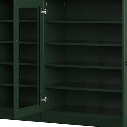 Green 30 Solid WoodShoe Storage Cabinet