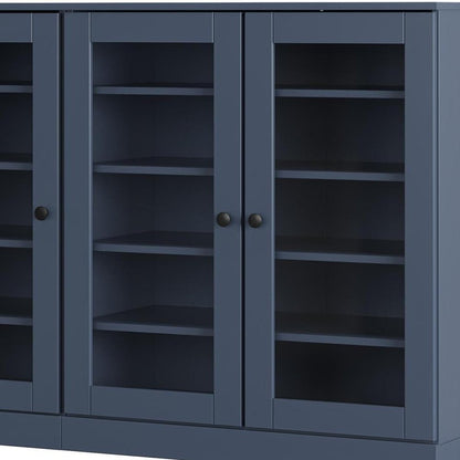 French Blue 30 Solid WoodShoe Storage Cabinet HomeRoots