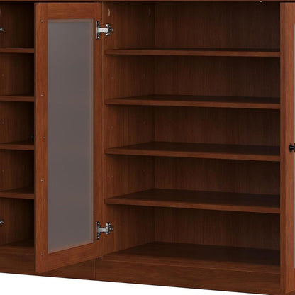 Coffee 30 Solid WoodShoe Storage Cabinet HomeRoots