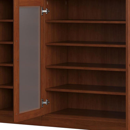 Coffee 30 Solid WoodShoe Storage Cabinet