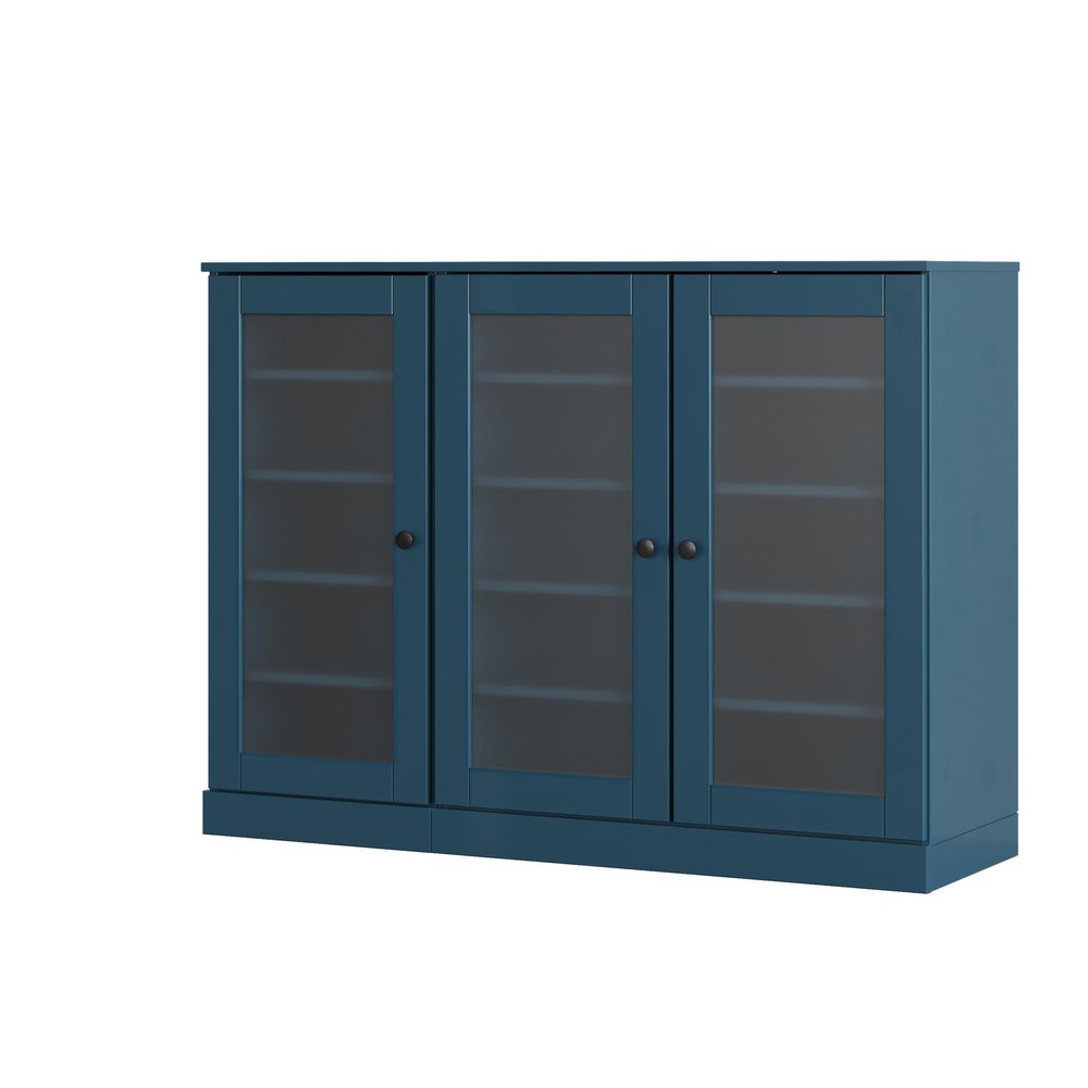 Teal Blue 30 Solid WoodShoe Storage Cabinet HomeRoots