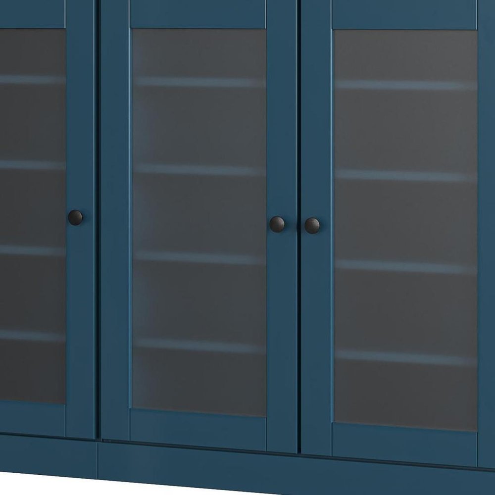 Teal Blue 30 Solid WoodShoe Storage Cabinet HomeRoots