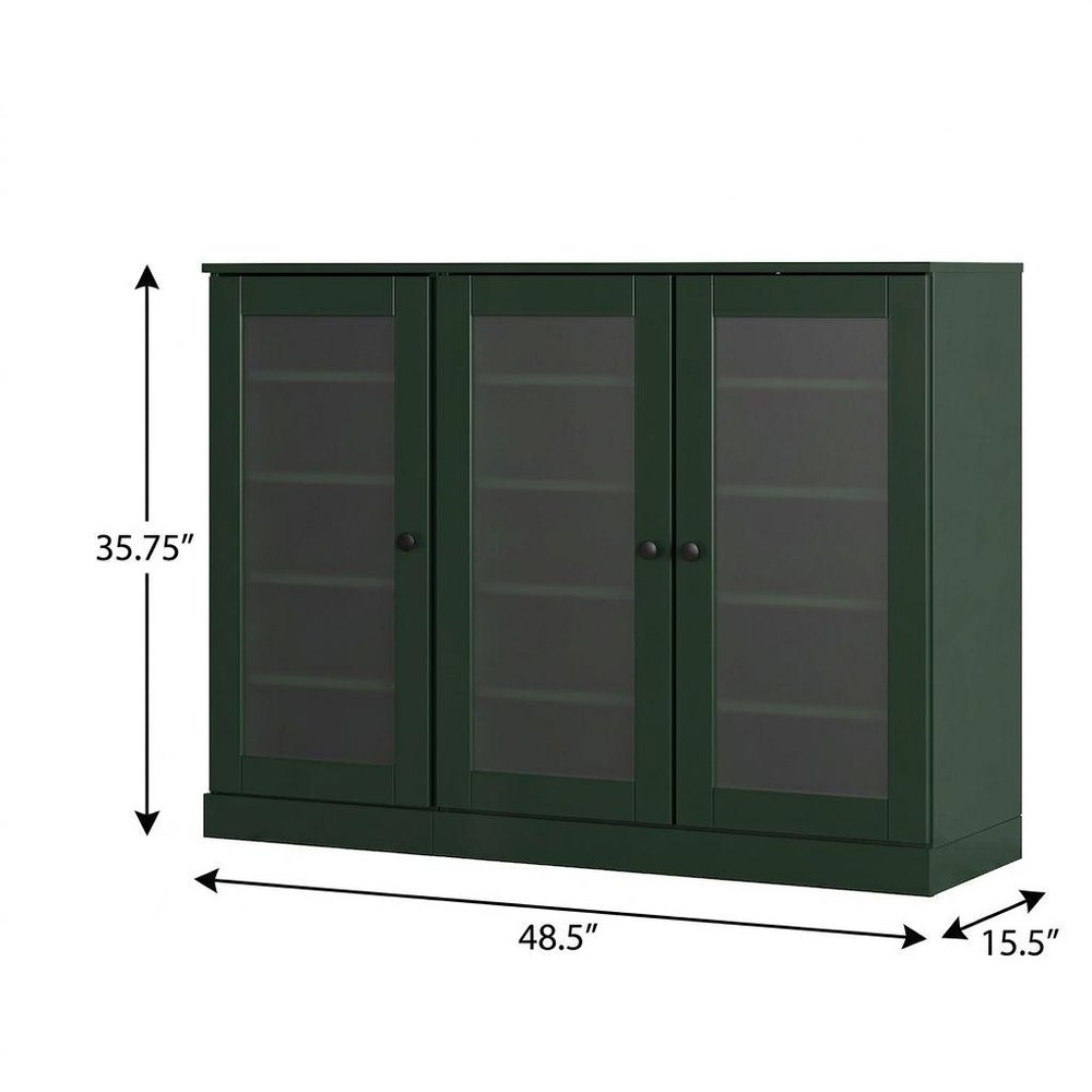 Green 30 Solid WoodShoe Storage Cabinet HomeRoots