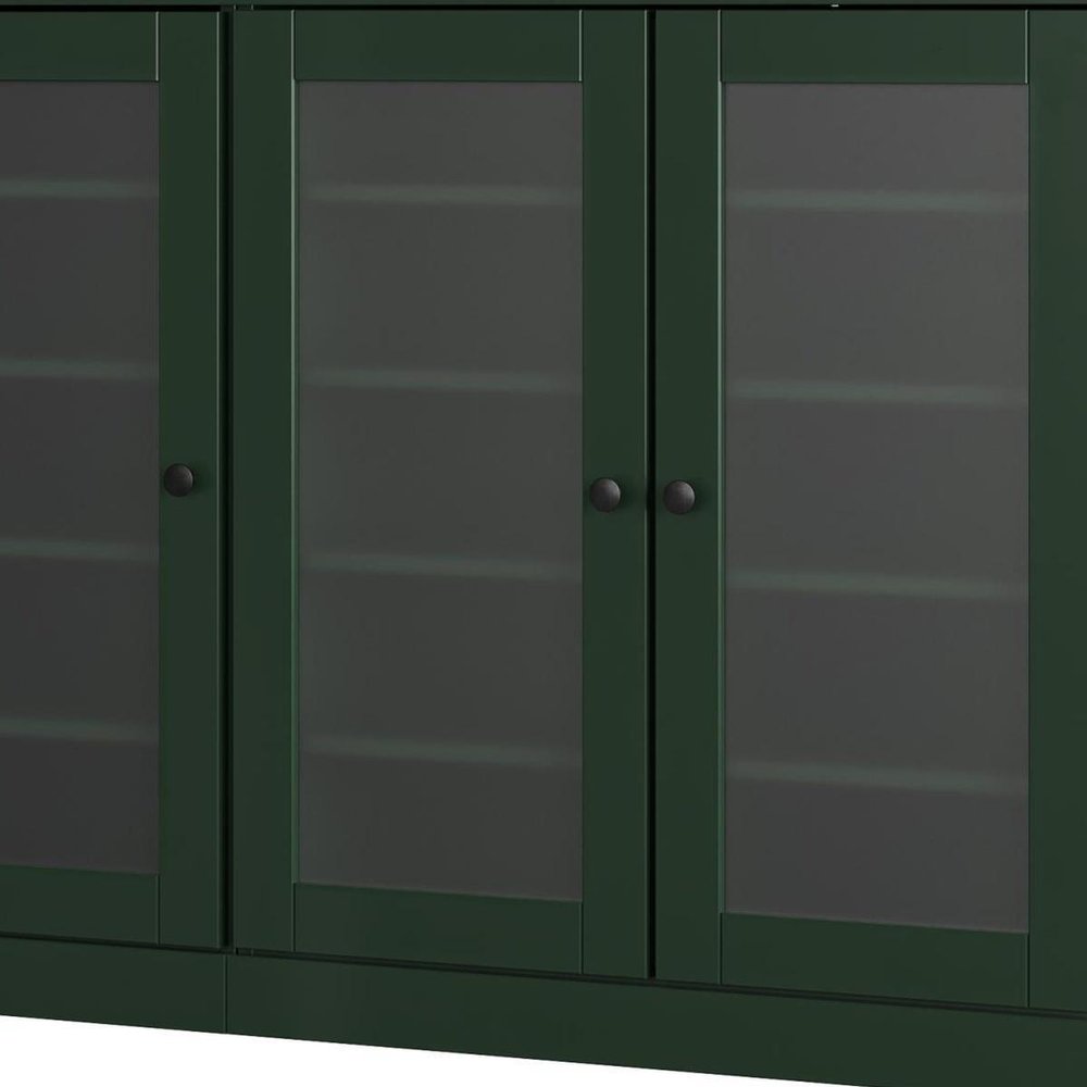 Green 30 Solid WoodShoe Storage Cabinet — view 4