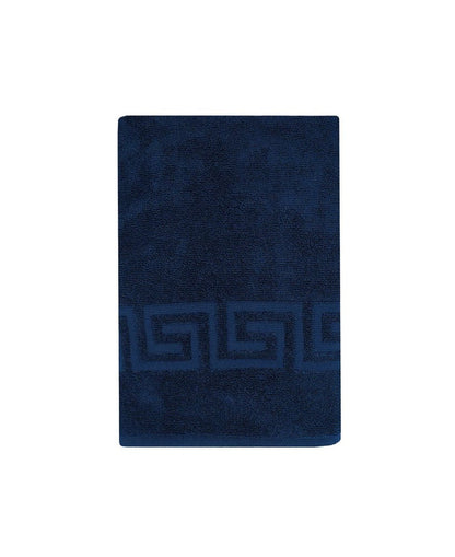 White Greek Key Turkish Cotton 27" X 54" Bath Towel HomeRoots