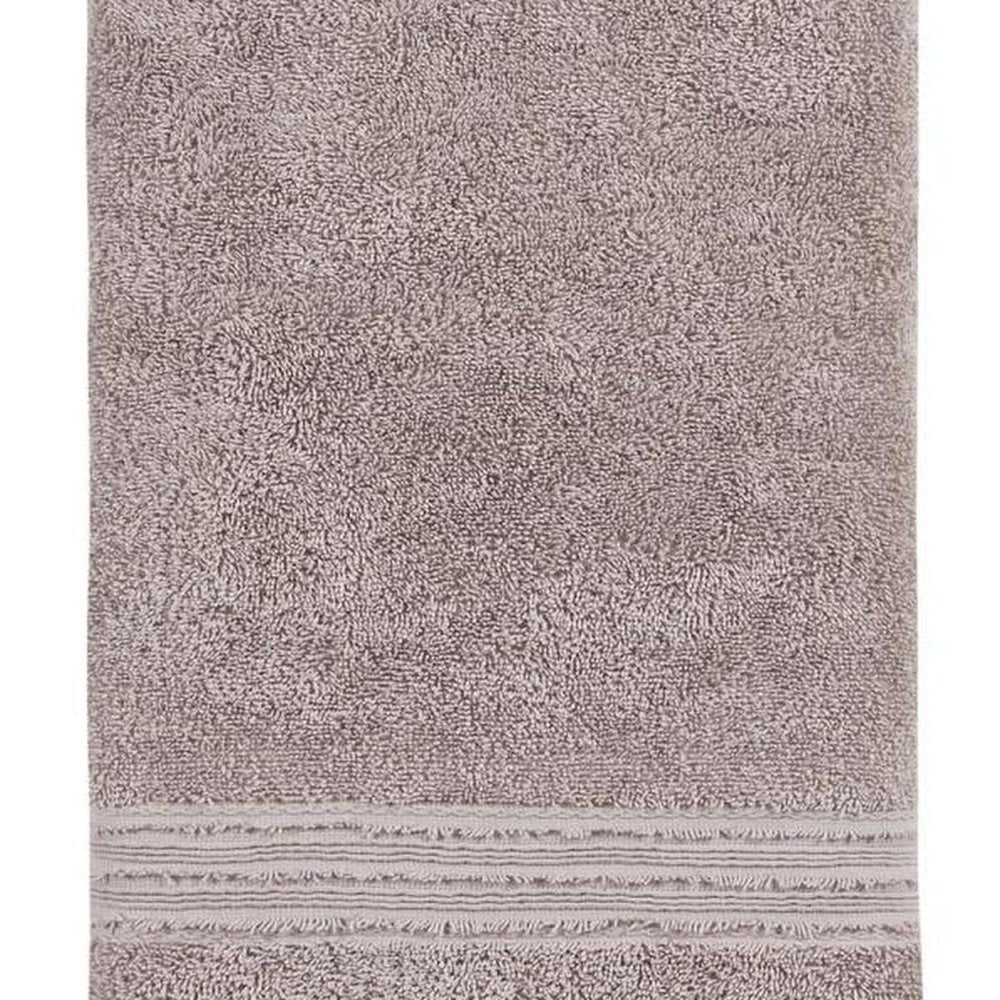 Light Brown Turkish Cotton 27" X 54" Bath Towel — view 6