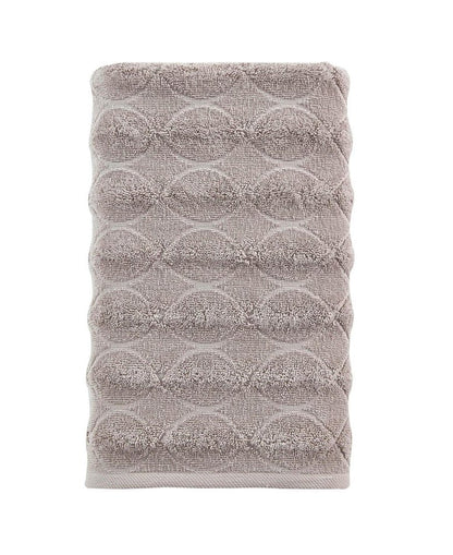White Jacquard Turkish Cotton 27" X 54" Bath Towel HomeRoots