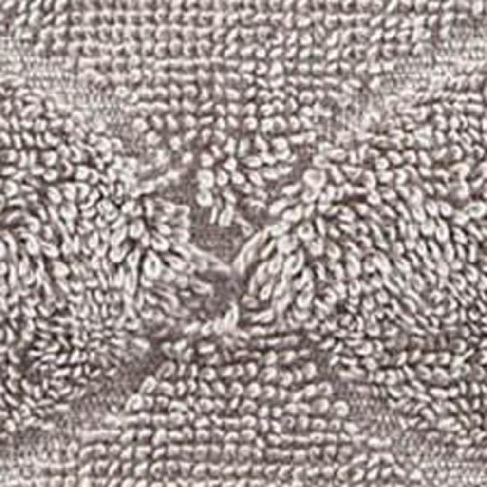 White Jacquard Turkish Cotton 27" X 54" Bath Towel HomeRoots