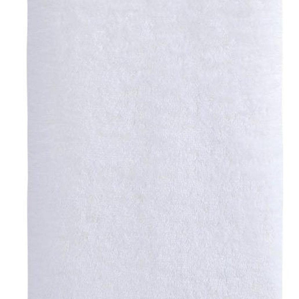 White Turkish Cotton 27" X 54" Bath Towel HomeRoots
