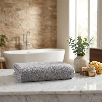 White Turkish Cotton 27" X 54" Bath Towel HomeRoots