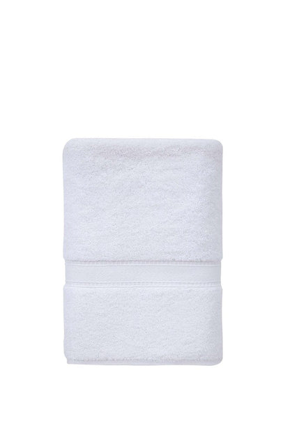White Turkish Cotton 27" X 54" Bath Towel HomeRoots