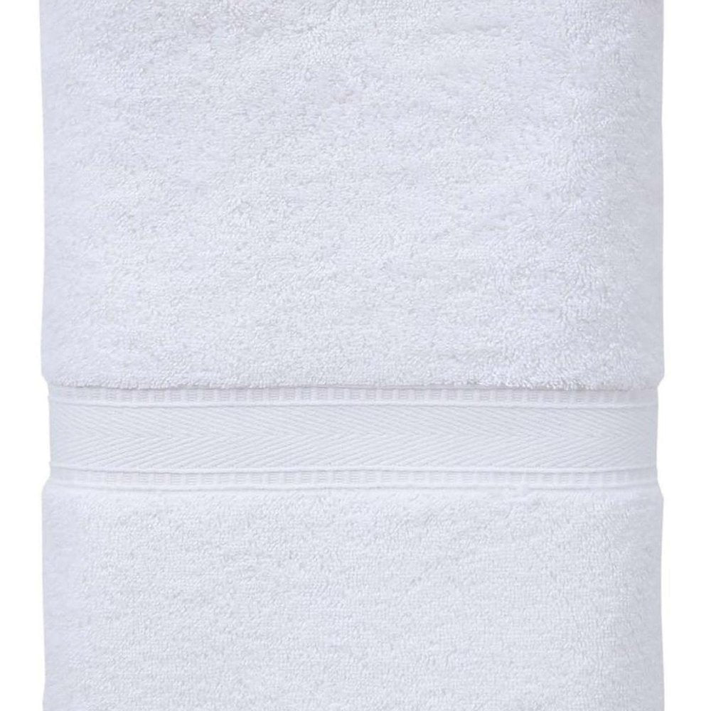 White Turkish Cotton 27" X 54" Bath Towel — view 5