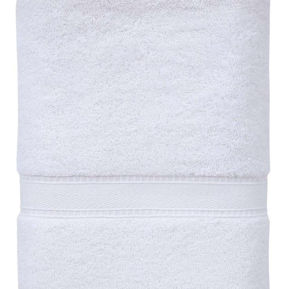 White Turkish Cotton 27" X 54" Bath Towel — view 4