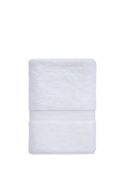 White Turkish Cotton 27" X 54" Bath Towel HomeRoots