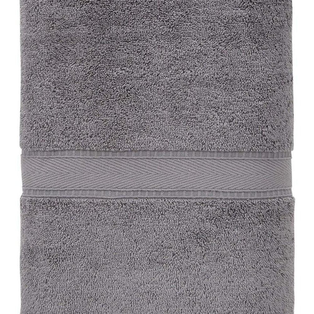 White Turkish Cotton 27" X 54" Bath Towel HomeRoots