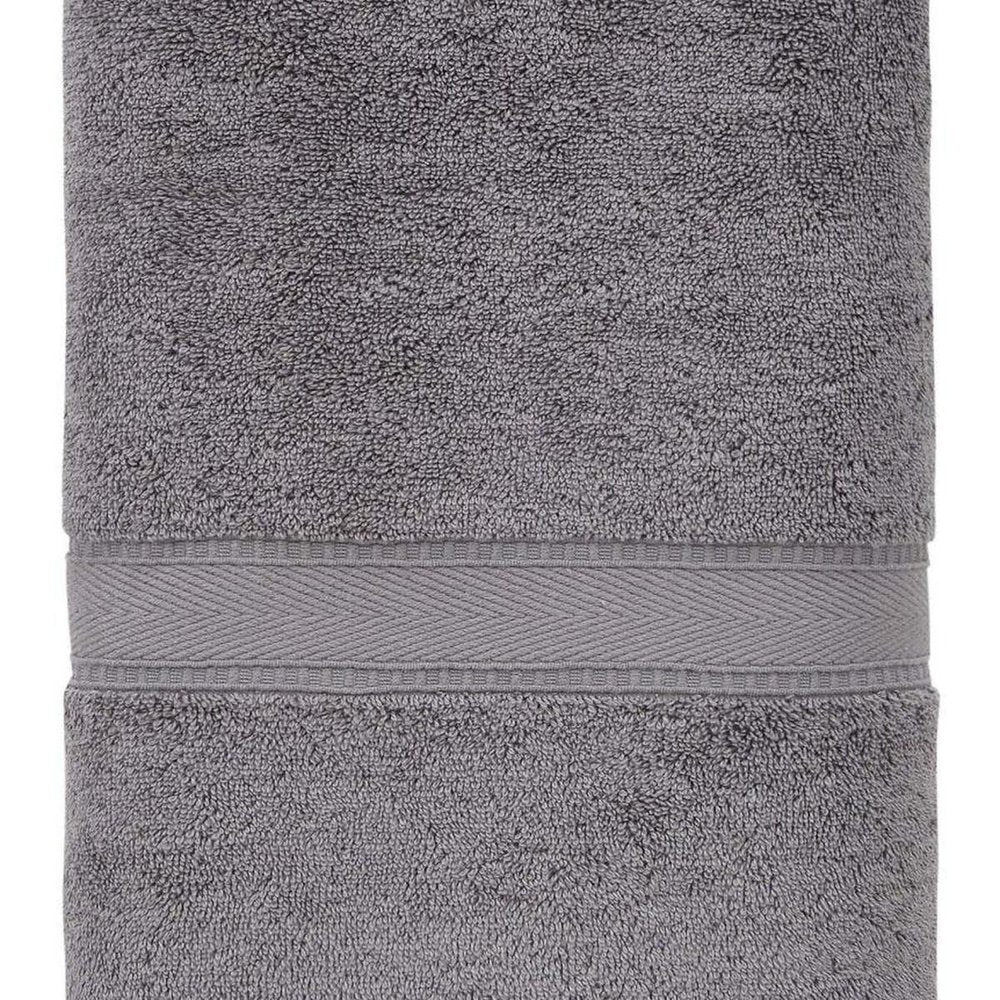 White Turkish Cotton 27" X 54" Bath Towel HomeRoots