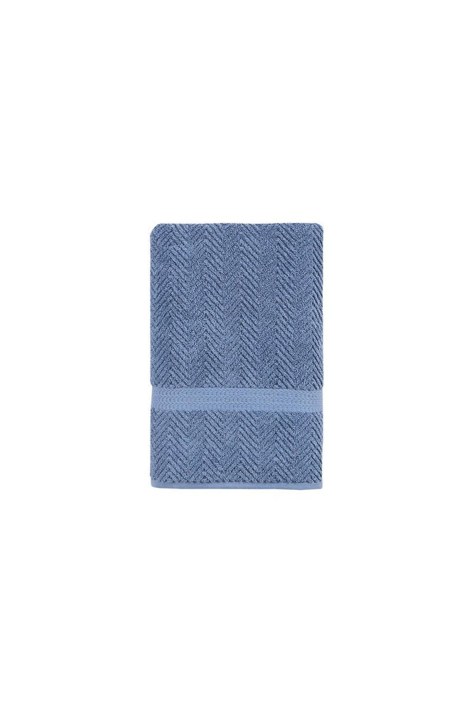 Dark Gray Chevron Turkish Cotton 27" X 54" Bath Towel — view 11