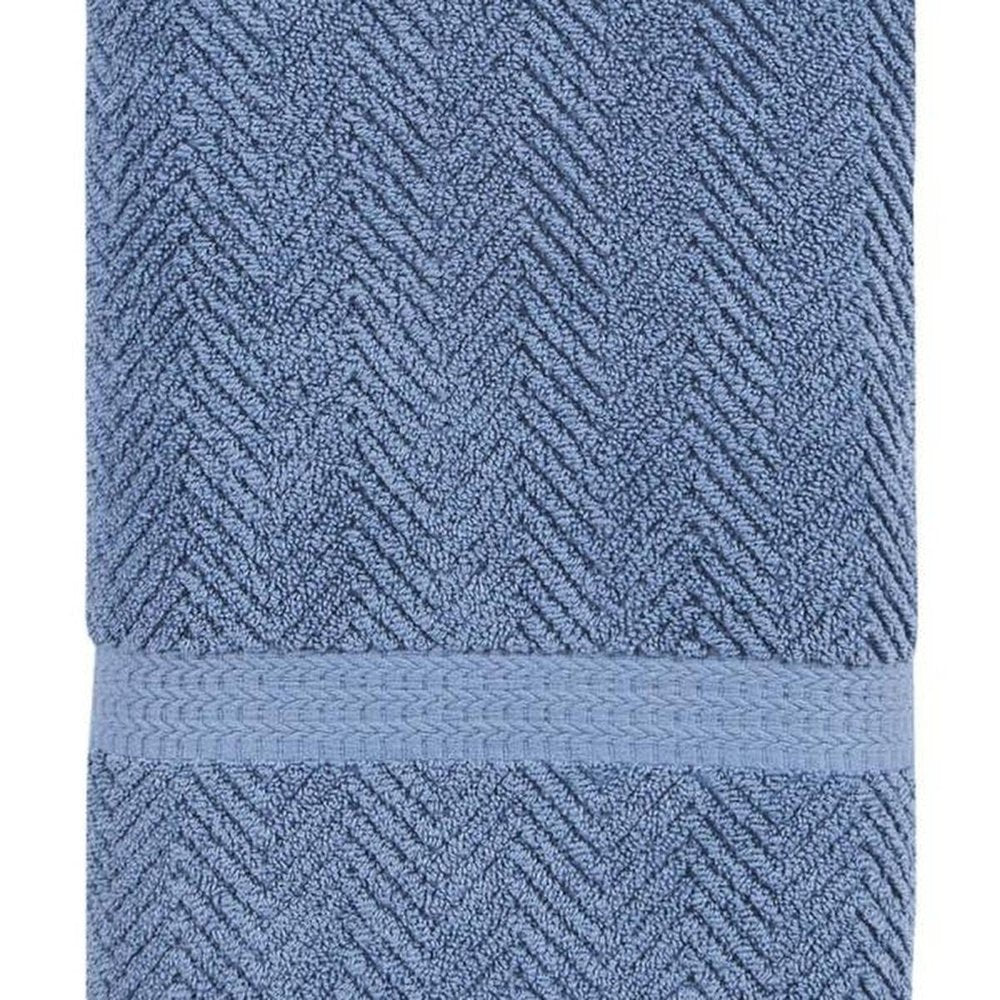 Dark Gray Chevron Turkish Cotton 27" X 54" Bath Towel — view 12