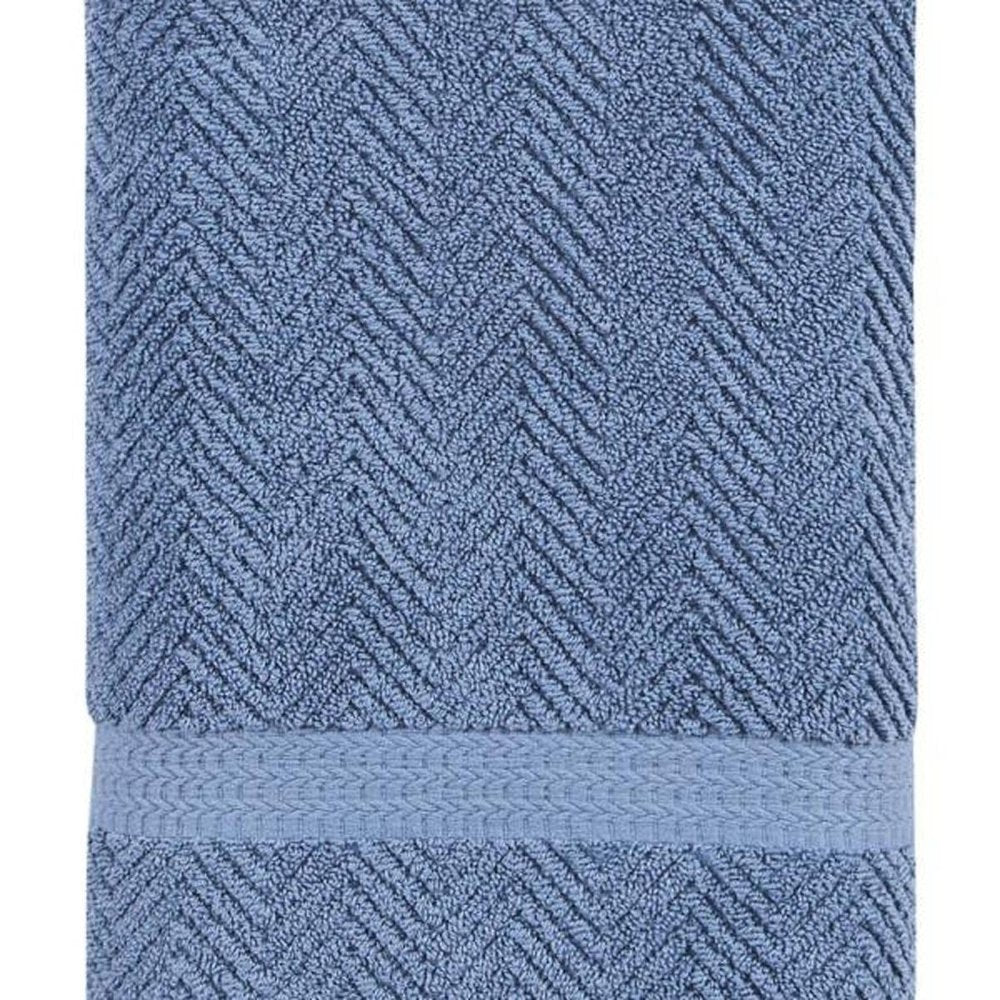 Dark Gray Chevron Turkish Cotton 27" X 54" Bath Towel — view 13