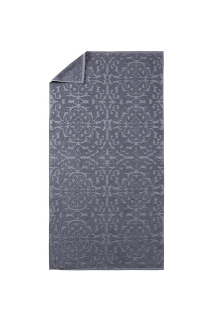 Light Brown Turkish Cotton 27" X 54" Damask Bath Towel HomeRoots