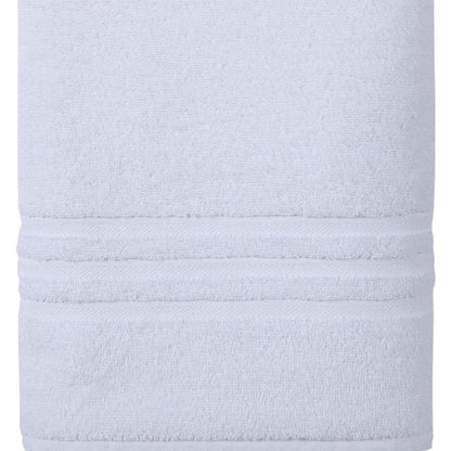 White Turkish Cotton 27" X 54" Bath Towel HomeRoots