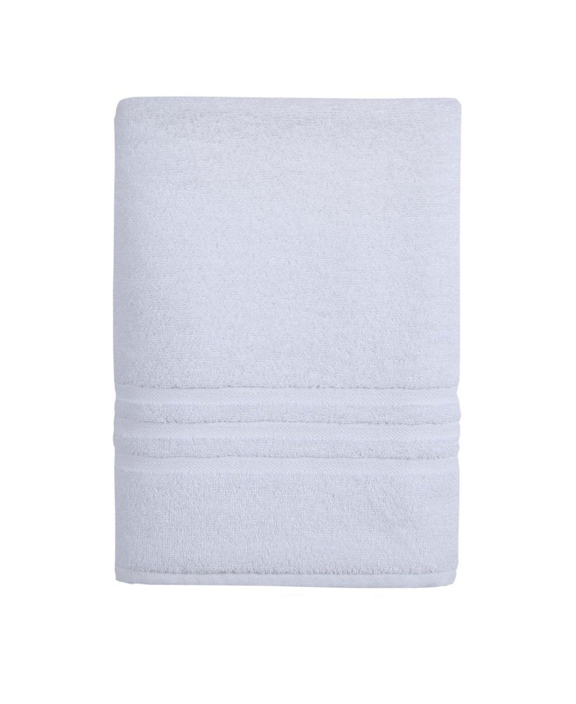 White Turkish Cotton 27" X 54" Bath Towel HomeRoots
