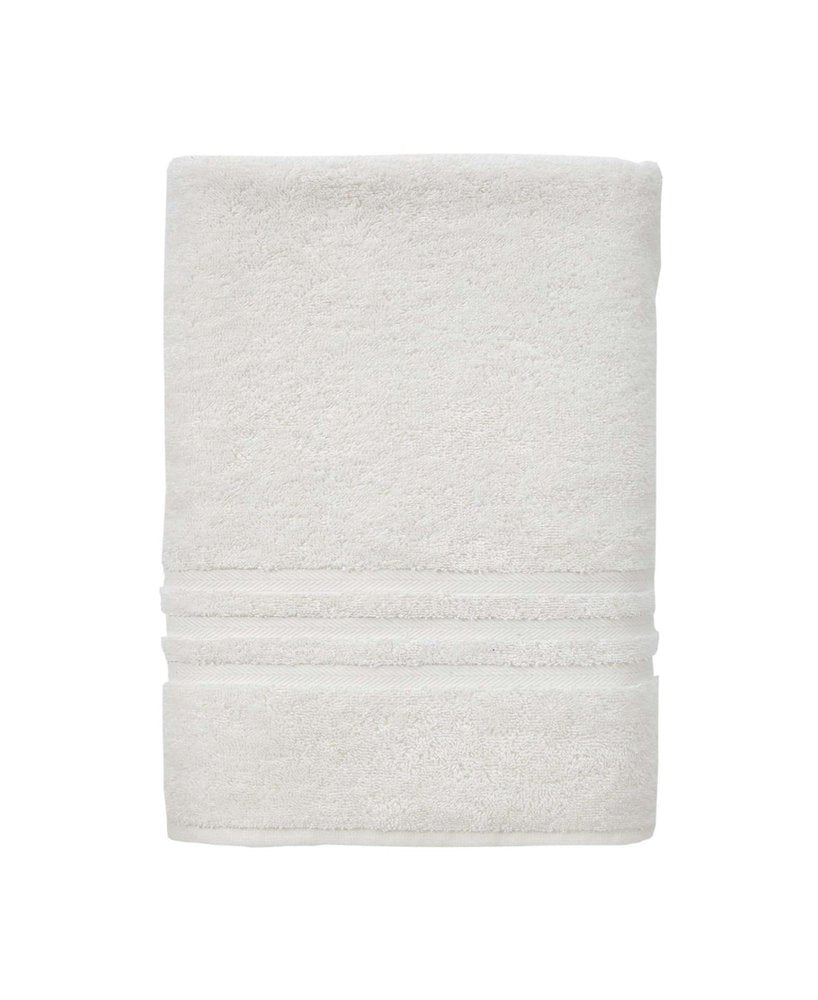 White Turkish Cotton 27" X 54" Bath Towel HomeRoots