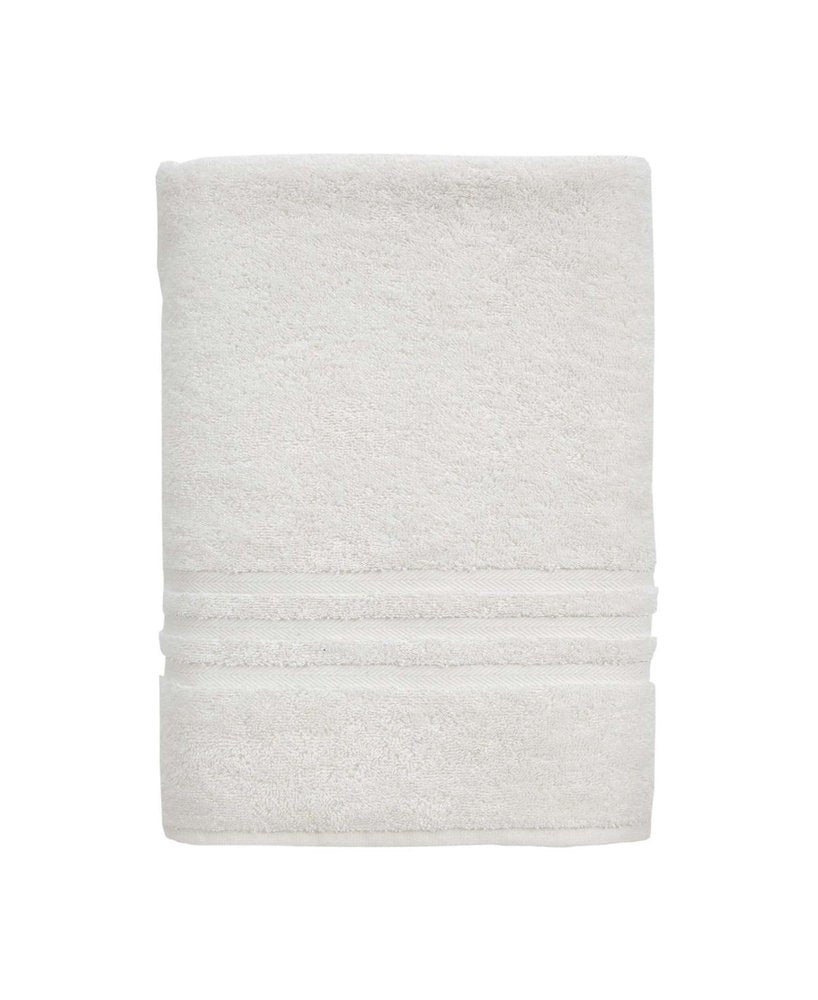 White Turkish Cotton 27" X 54" Bath Towel HomeRoots