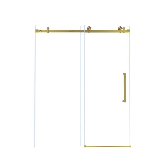 76" X 60" Tempered Glass Shower Door