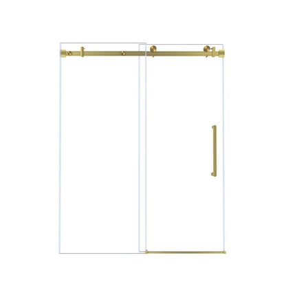 76" X 60" Tempered Glass Shower Door HomeRoots