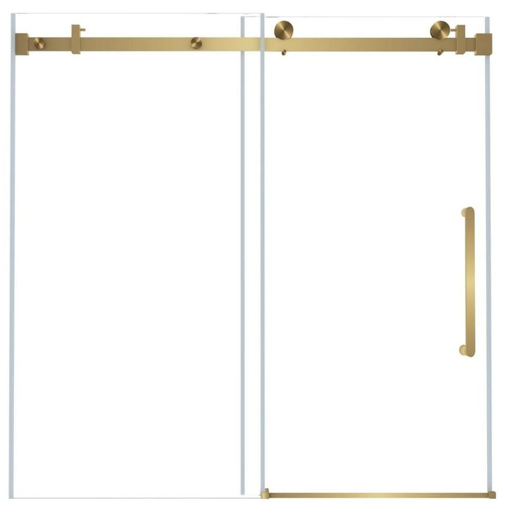 60" X 60" Tempered Glass Shower Door — view 3