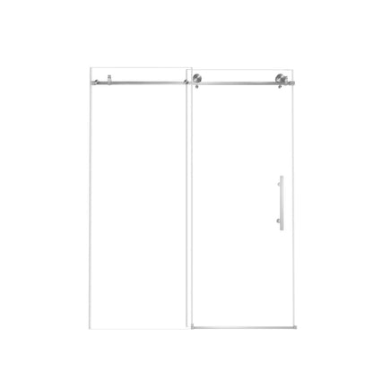 76" X 60" Tempered Glass Shower Door HomeRoots