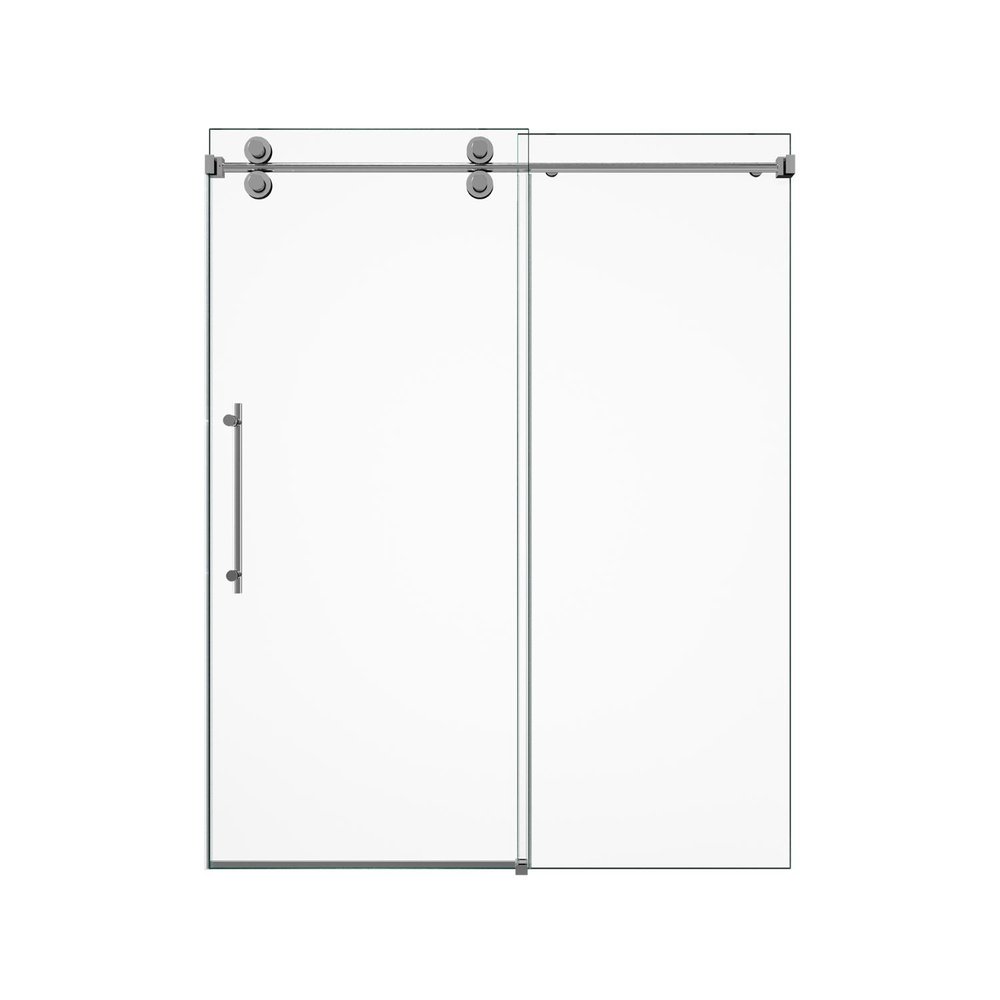72" X 60" Tempered Glass Shower Door HomeRoots