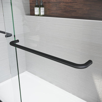 72" X 48" Tempered Glass Shower Door