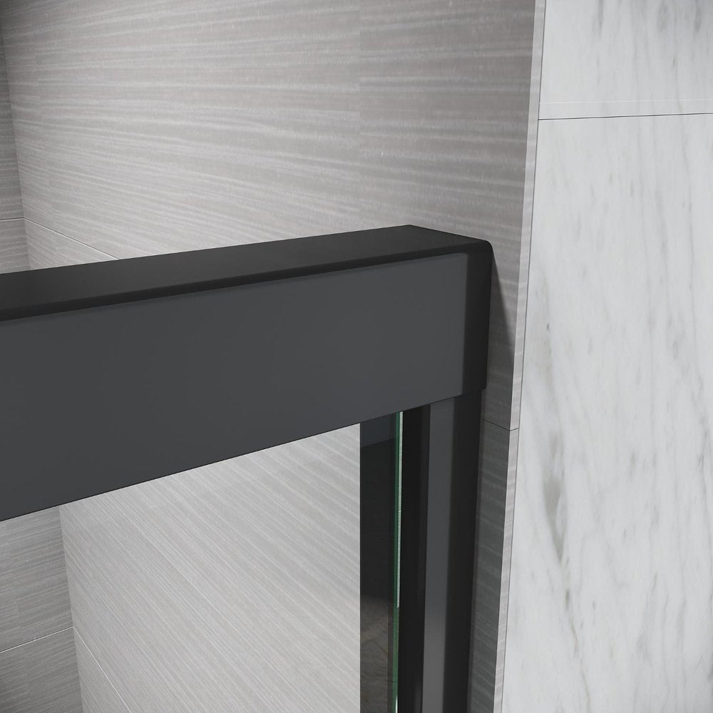 72" X 48" Tempered Glass Shower Door HomeRoots