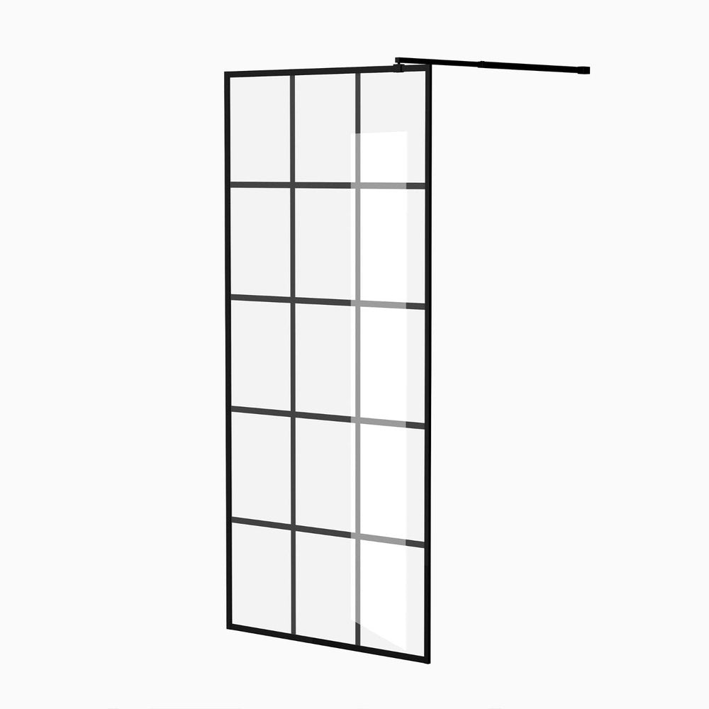 72" X 34" Aluminum And Tempered Glass Shower Door HomeRoots