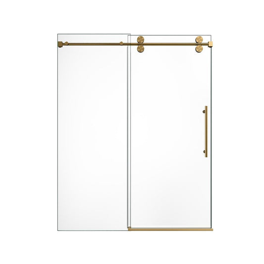 72" X 60" Tempered Glass Shower Door