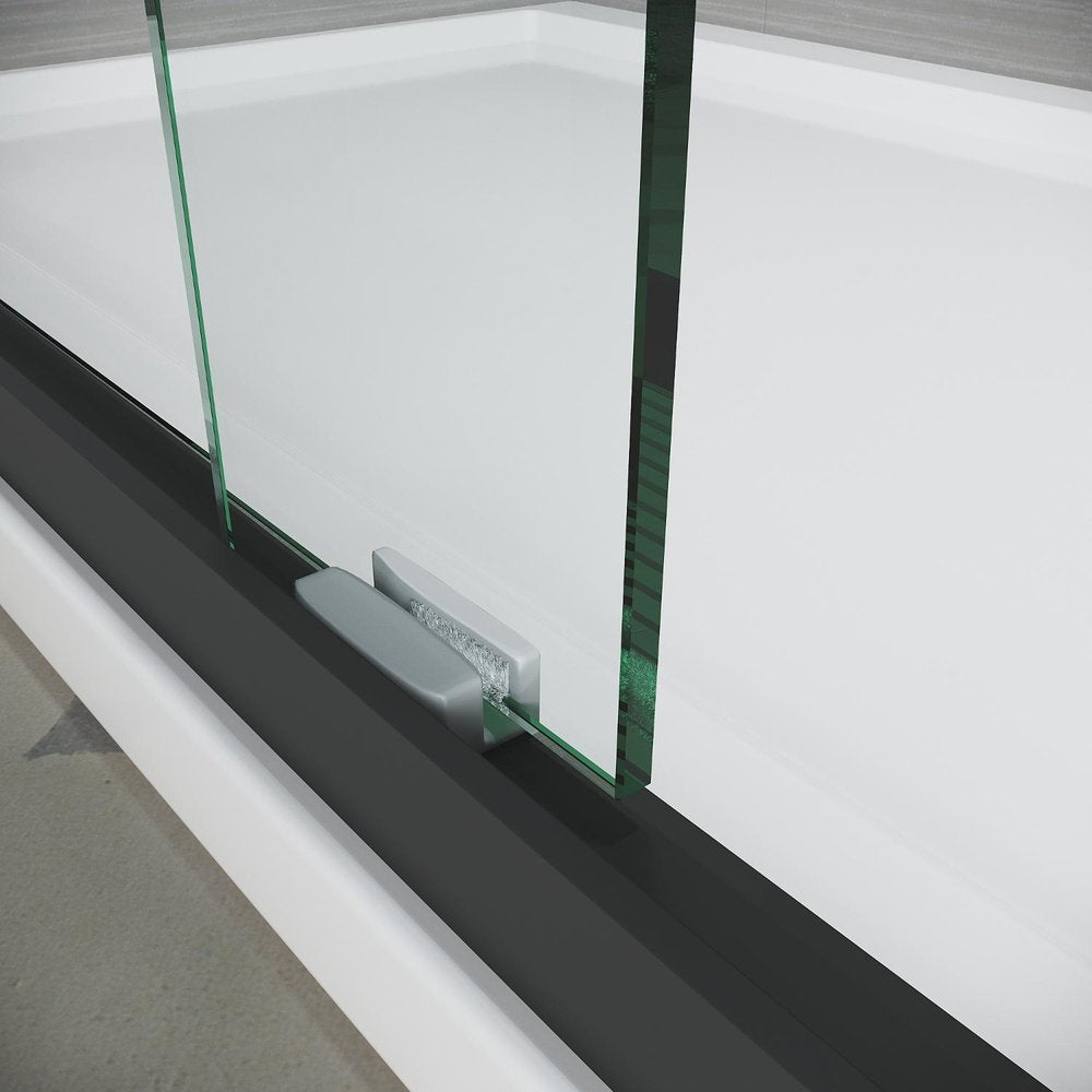 72" X 54" Tempered Glass Shower Door HomeRoots