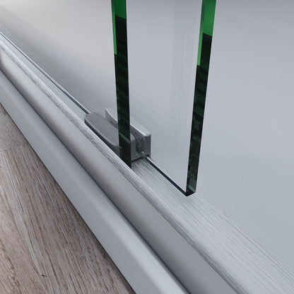 72" X 60" Tempered Glass Shower Door HomeRoots