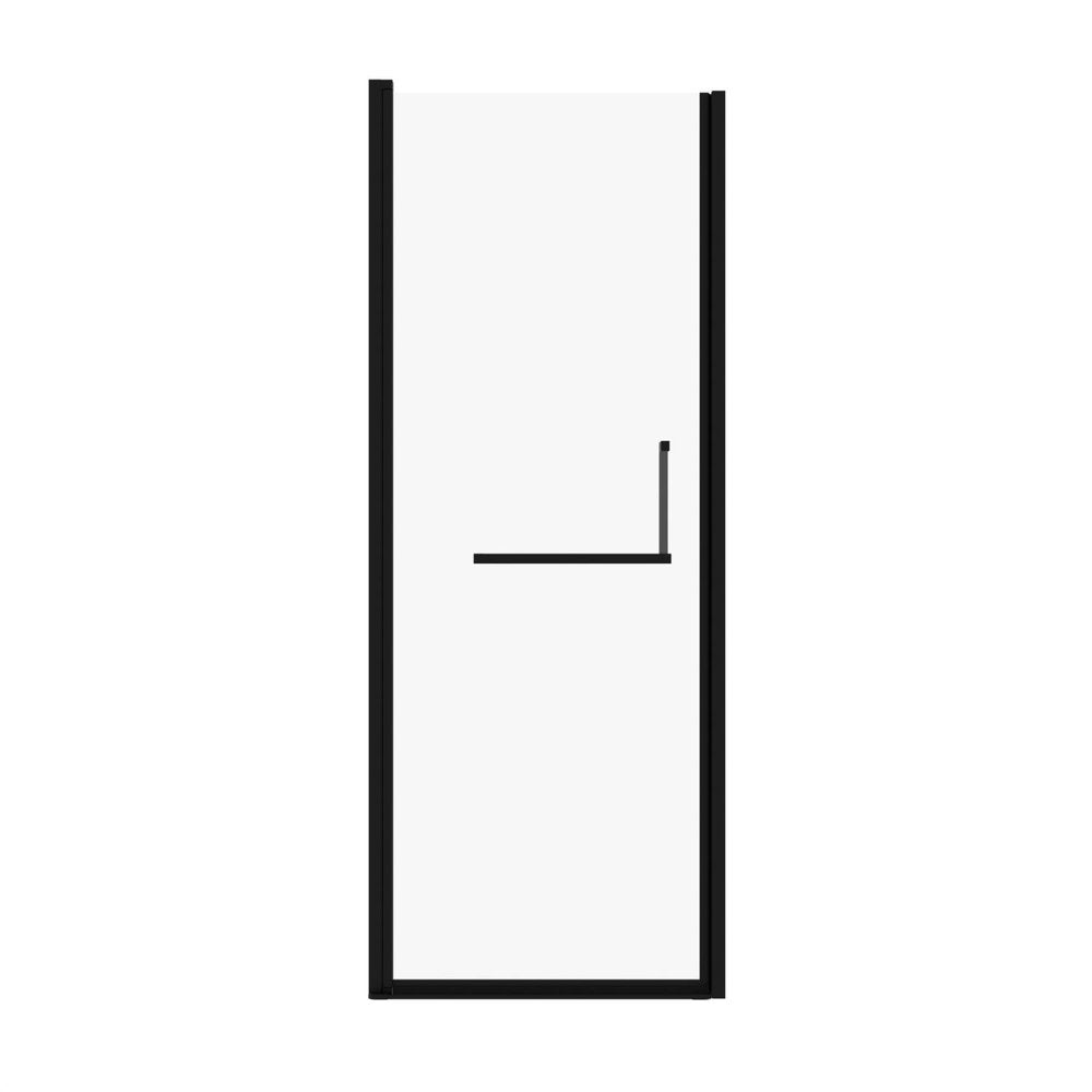 72" X 28" Aluminum And Tempered Glass Shower Door — view 1