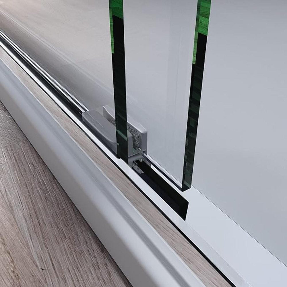 72" X 48" Tempered Glass Shower Door HomeRoots