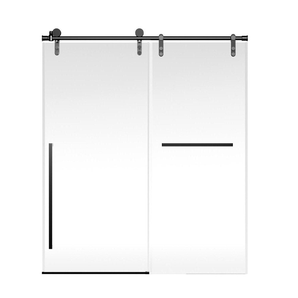 75" X 60" Tempered Glass Shower Door — view 2