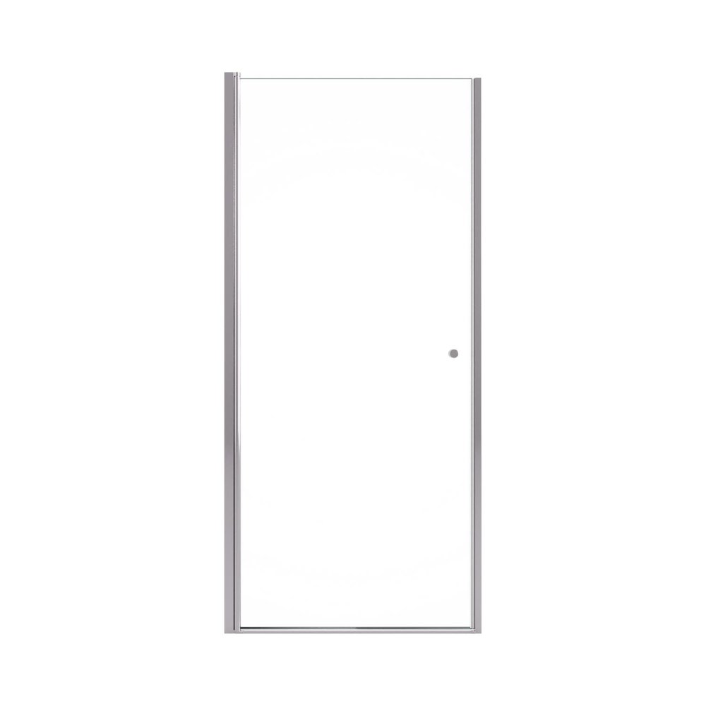 72" X 24" Tempered Glass Shower Door HomeRoots