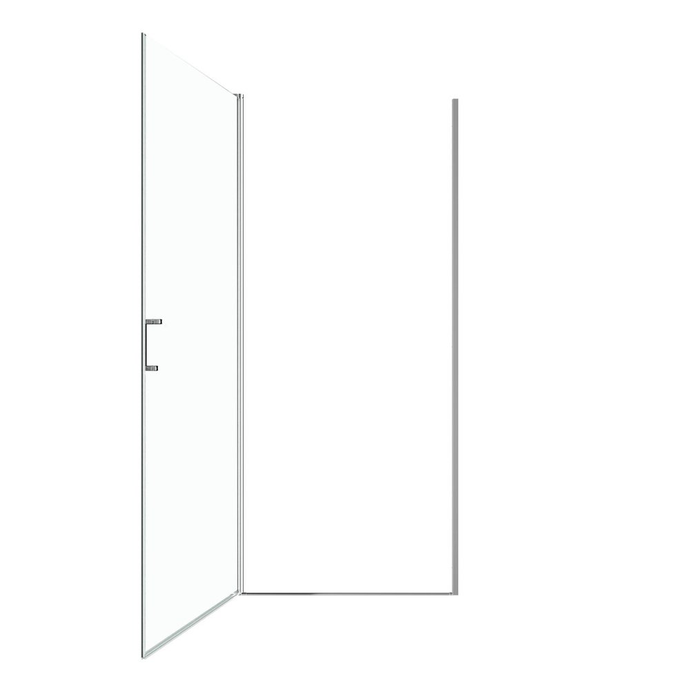 72" X 34" Tempered Glass Shower Door HomeRoots