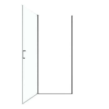 72" X 34" Tempered Glass Shower Door HomeRoots