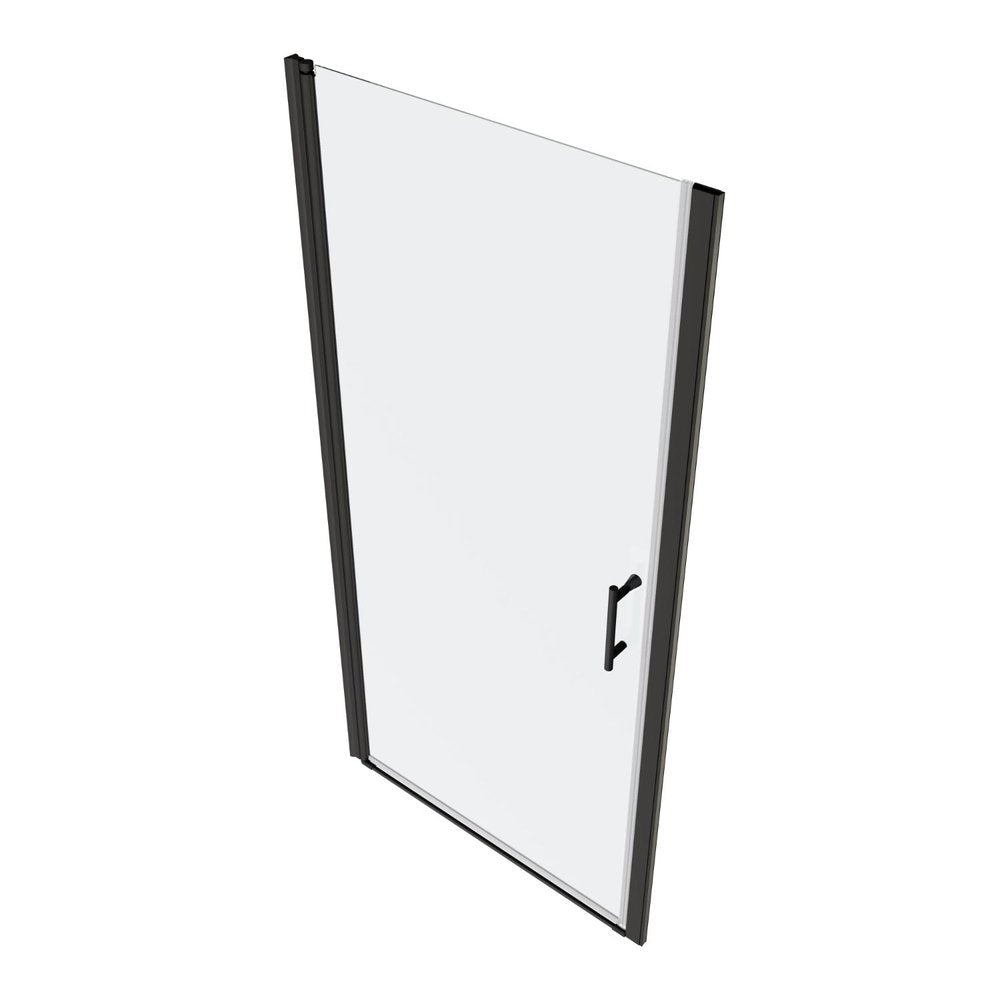 72" X 34" Aluminum And Tempered Glass Shower Door HomeRoots