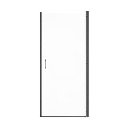 72" X 24" Aluminum And Tempered Glass Shower Door HomeRoots