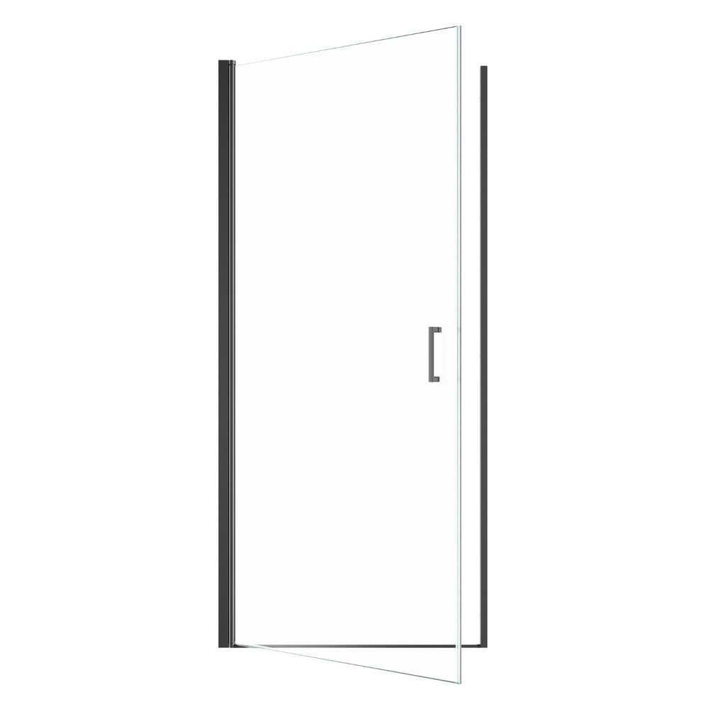 72" X 24" Aluminum And Tempered Glass Shower Door — view 3