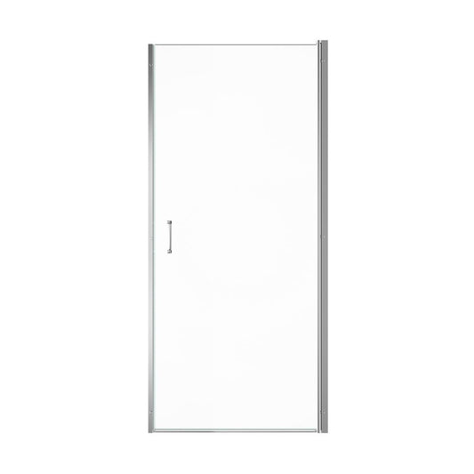 72" X 24" Aluminum And Tempered Glass Shower Door